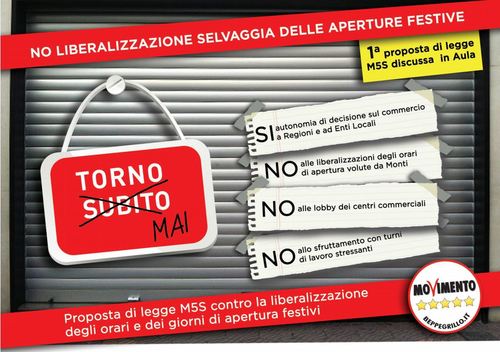 Parlamento/MoVimento: M5S infopoint call to action!