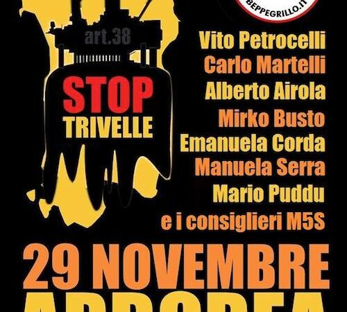 A Arborea per dire #StopTrivelle, 29/11/2014