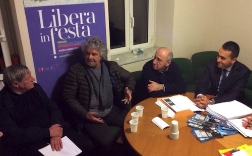Grillo incontra Don Ciotti: Reddito cittadinanza misura contro povertà e mafie