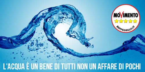 Acqua, M5S: “Nel Lazio un’aggressione inaudita al bene pubblico”