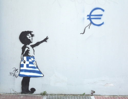 #Fuoridalleuro con il popolo greco, bye bye frau Merkel!