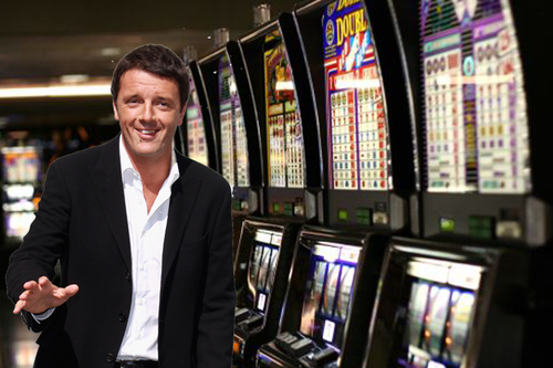 Follia d’azzardo di Renzi: 22.000 nuove sale scommesse