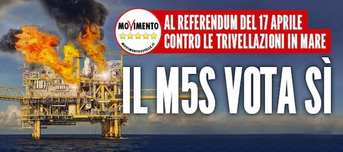 #Referendum17Aprile: ecco i materiali M5S da scaricare e diffondere