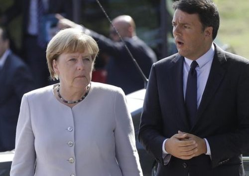 Renzi, te lo diciamo da 2 anni: sulle regole UE la Germania fa ciò che vuole