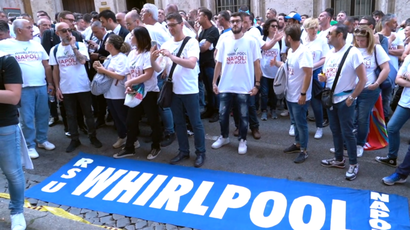 Whirlpool: Grazie a lavoro di squadra speranza per stabilimento Napoli